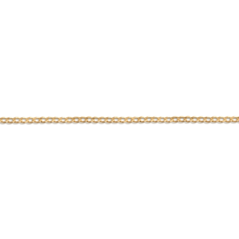 Medium Gold Curb Chain Bracelet - Gold