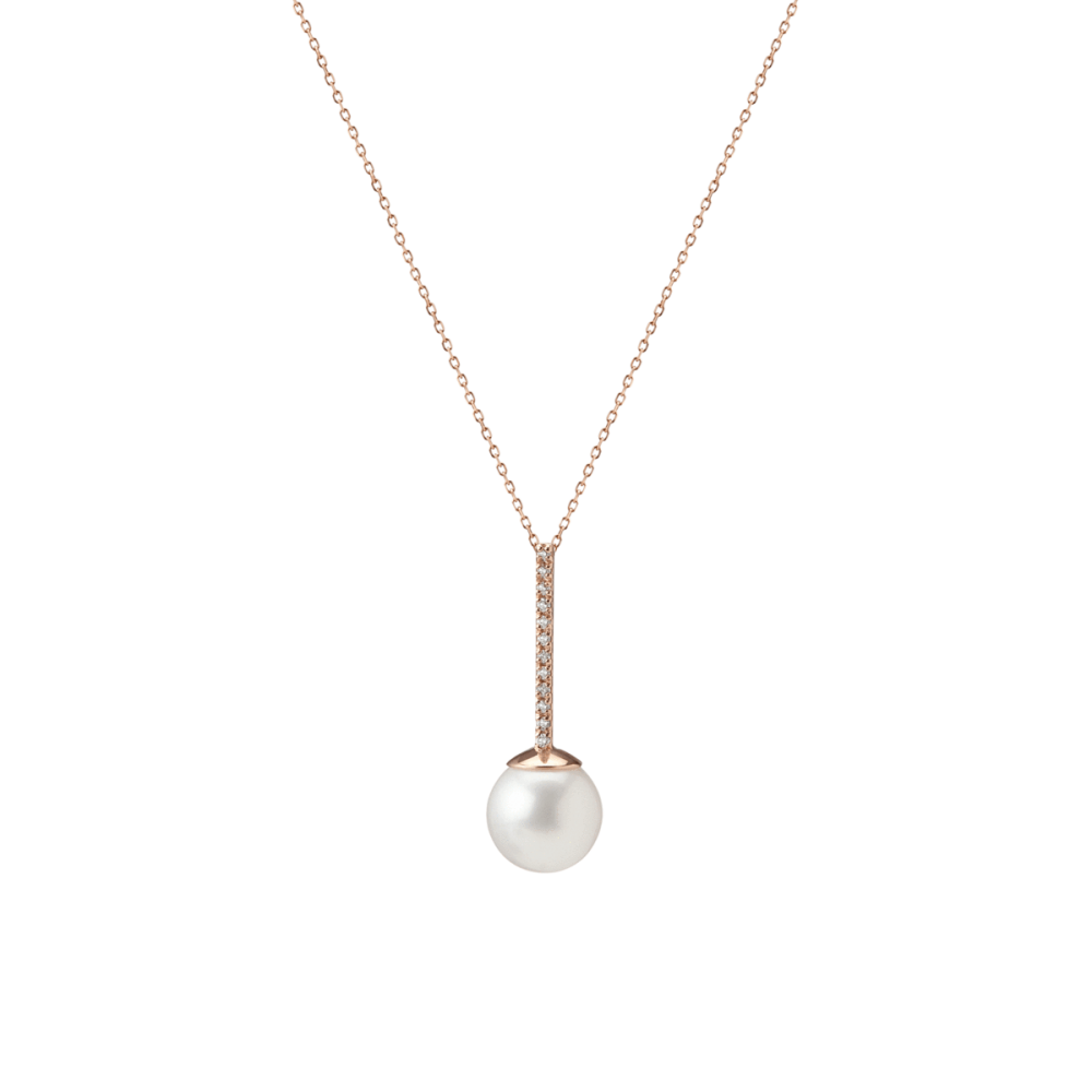 Aurate New York XL Diamond Bezel Necklace