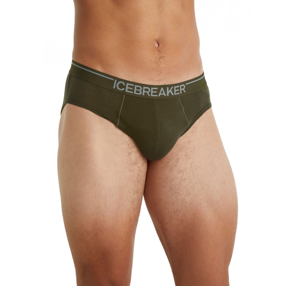 Icebreaker Merino Anatomica Brief-Mens Underwear, Loden, X-Large :  : Clothing, Shoes & Accessories
