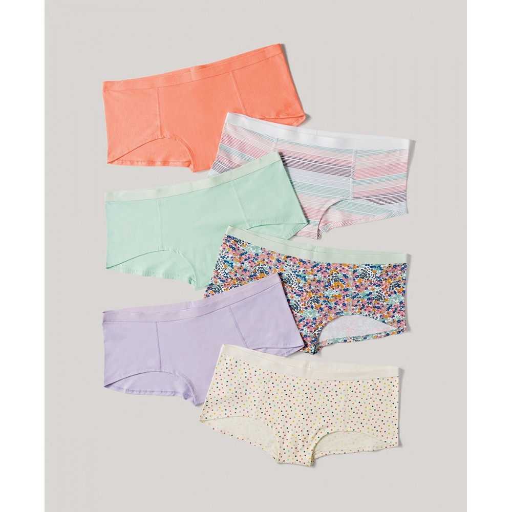 Best Sellers 1 Boy Shorts 6-Pack | Fair Trade Sustainable Organic