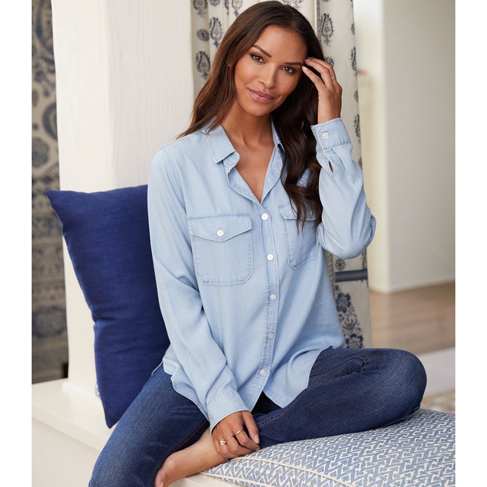 Chambray Shirt -Chambray | Discover and Shop Fair Trade and Sustainable  Brands on People Heart Planet