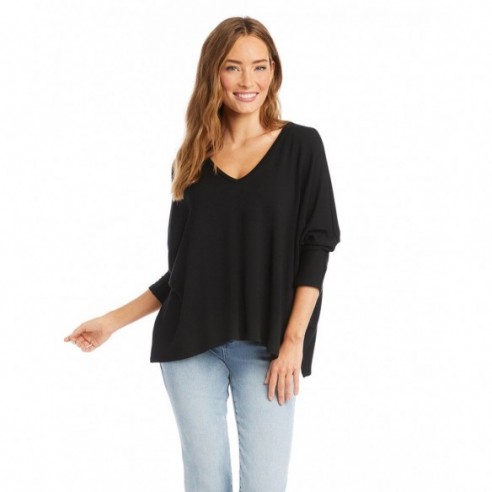 Sustainable V-Neck Top