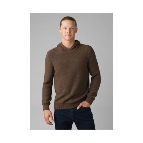 North Loop Hooded Sweater - Sepia