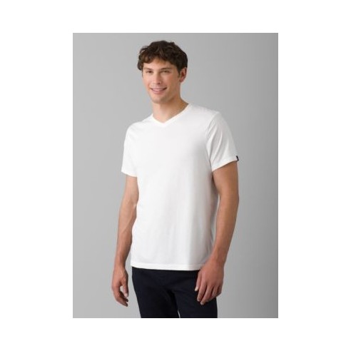 prAna V-Neck T-Shirt - Tall - White