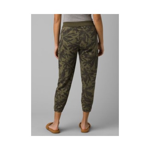 Cozy Up Ankle Pant - Cargo Palms