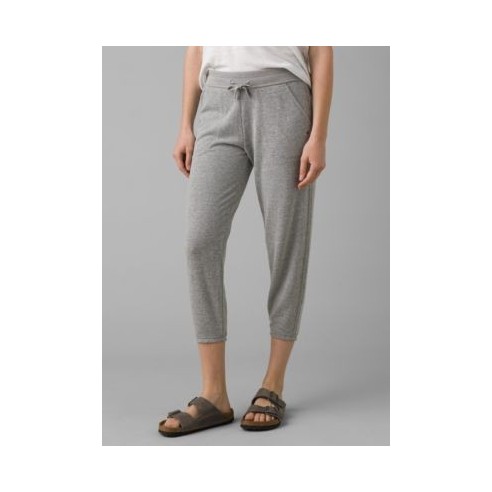 Cozy Up Ankle Pant - Heather Grey