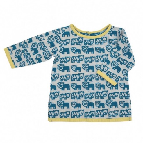 Baby Safari Tunic by Mirasa Design