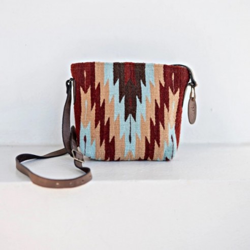 Sunrise Wool Crossbody Bag by MZ Fair Trade