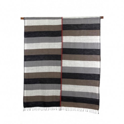 New Moon Throw Blanket / Tablecloth by Swahili African Modern