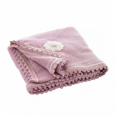 Pink Baby Blanket by Pebble