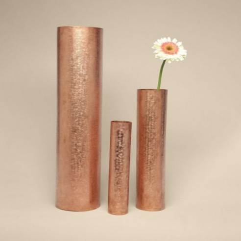 Recycled Copper Vase Set by Amoretti Brothers