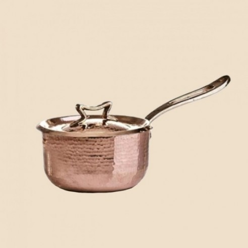 Recycled Copper Sauce Pan - 2.8 Qt by Amoretti Brothers
