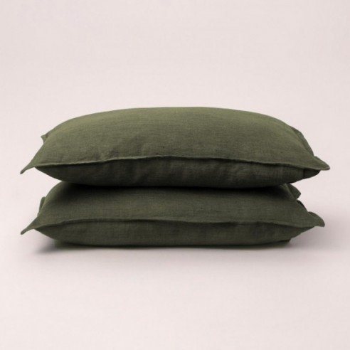 French Linen Pillowcase Set - Queen by Looma