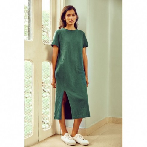 Forest T-Shirt Midi Dress by No Nasties