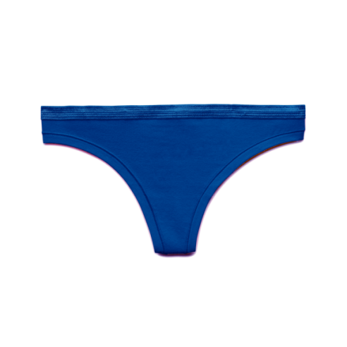Low-Rise Thong - BL | Fair Trade Sustainable Organic