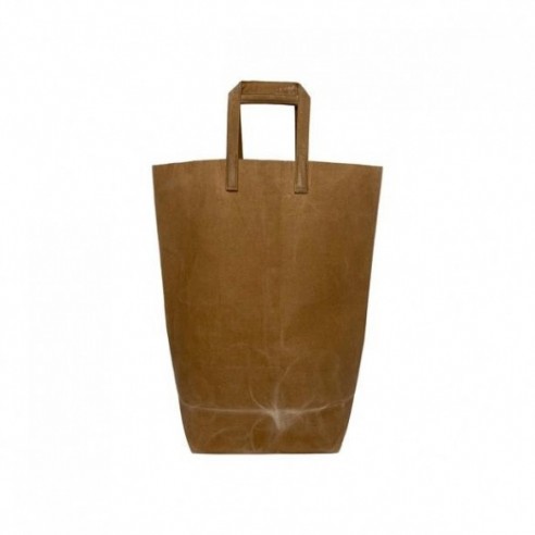 Waxed Canvas Tote - M - Coffee